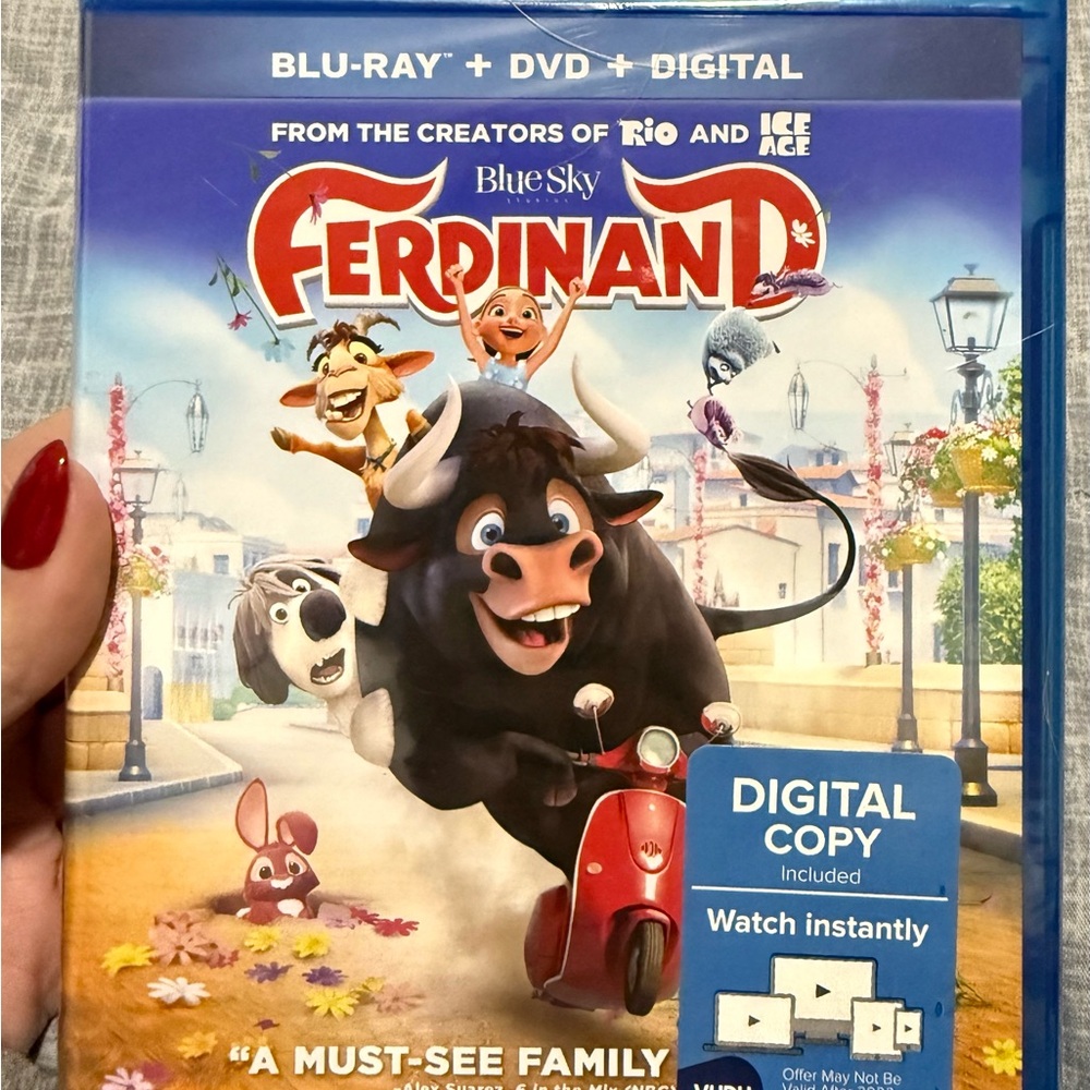 Ferdinand Blu-ray DVD Digital Combo